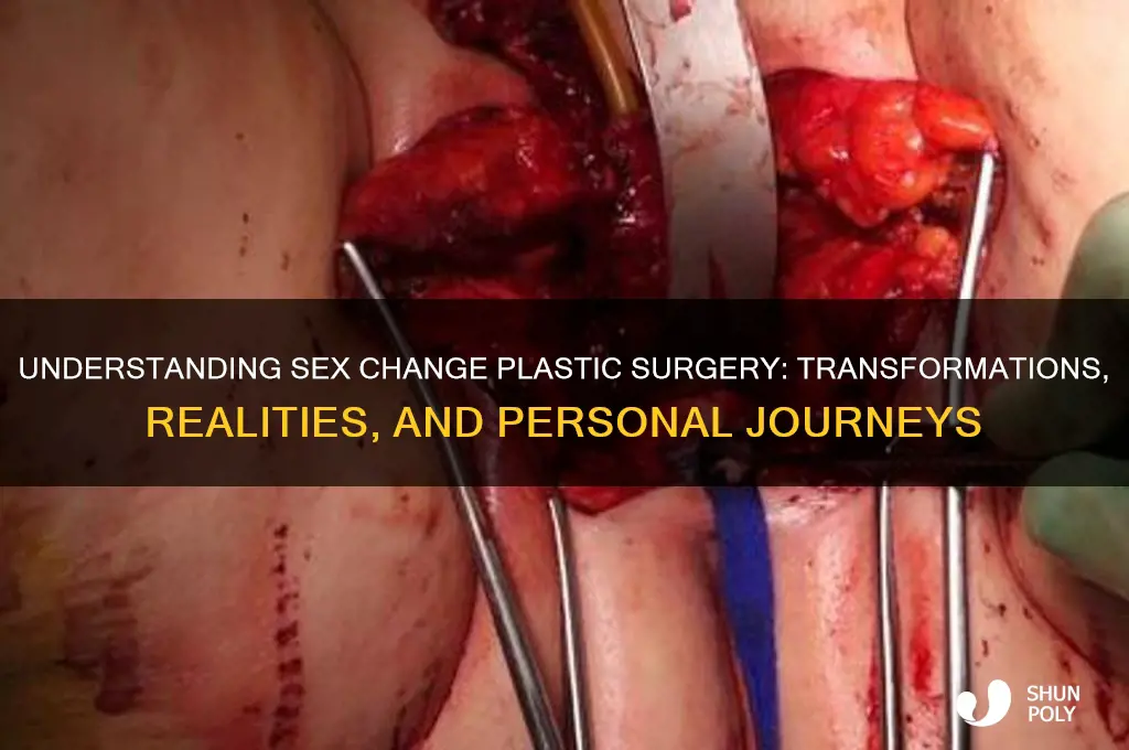 is a sex change plastic surgery