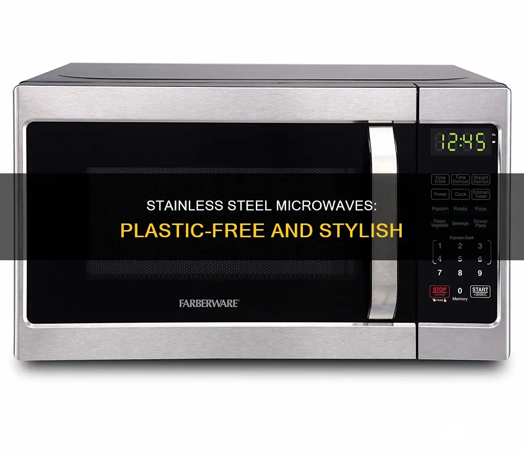 is a stainless steel microwave plastic