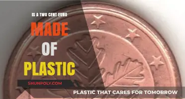 Is the Two-Cent Euro Coin Plastic or Metal?