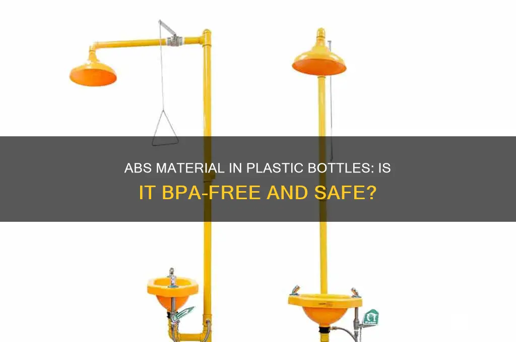 is abs material for plastic bottles bpa-free okay come on