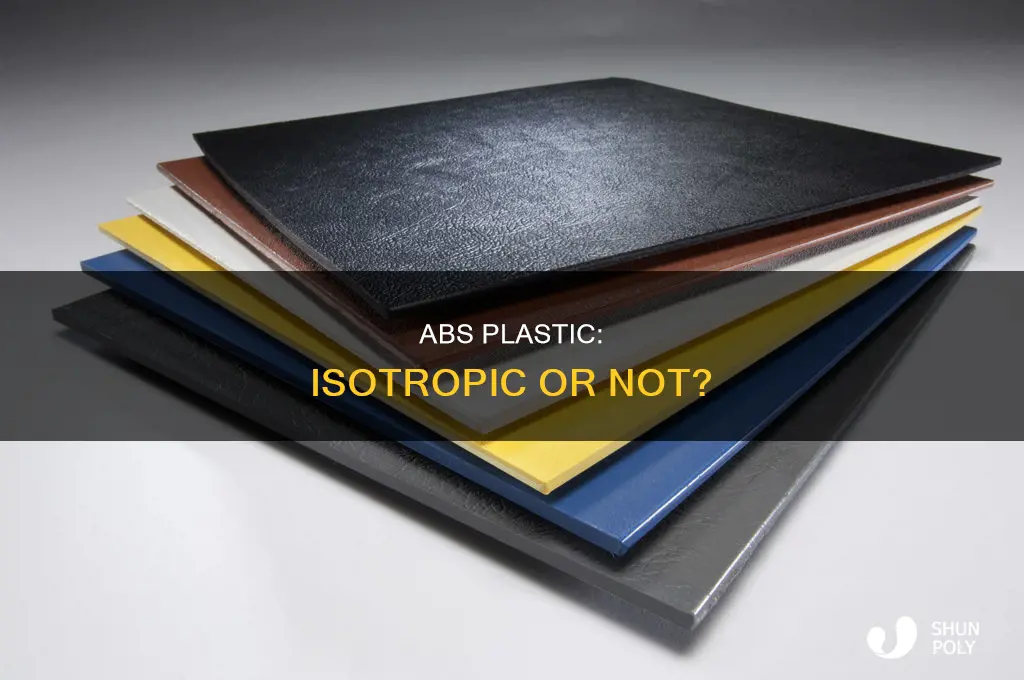 is abs plastic an isotropic material