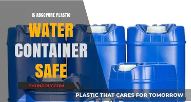 Absopure Plastic Water Containers: Safe or Not?