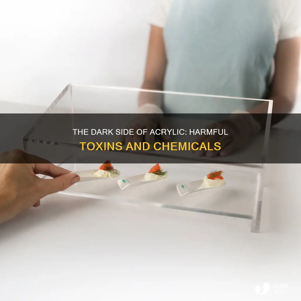 is acrlc plastic harmful chemicals toxins