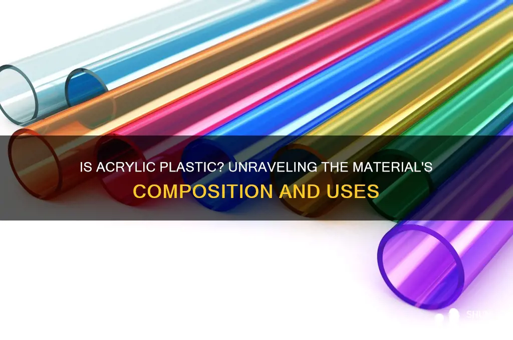 is acrylic made from plastic
