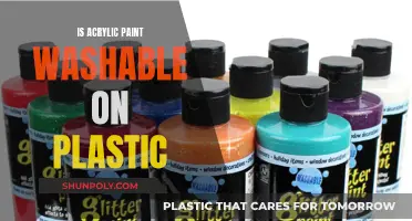 Acrylic Paint Washability on Plastic: What You Need to Know