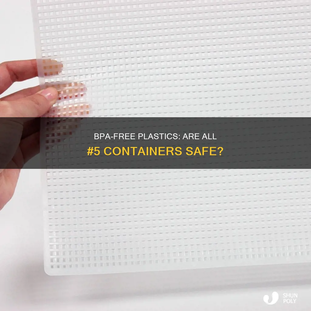 is all 5 plastic bpa free