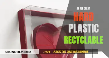Clear Hard Plastic: What's Recyclable?
