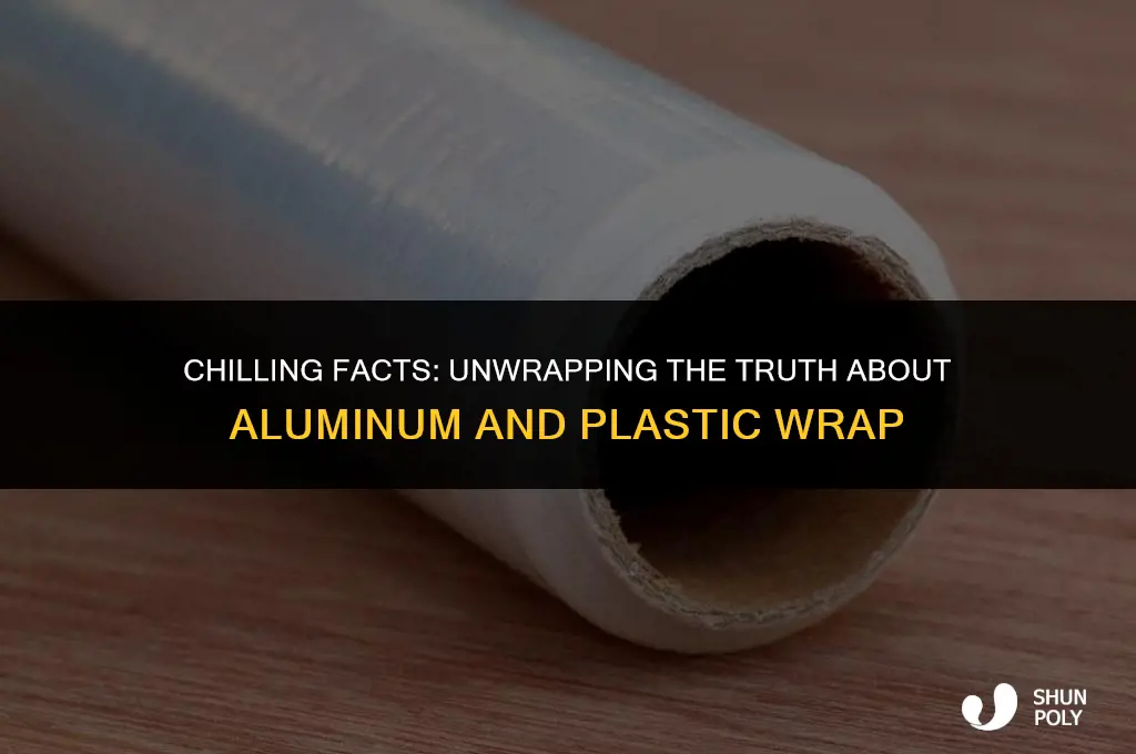 is aluminum colder than plastic wrap