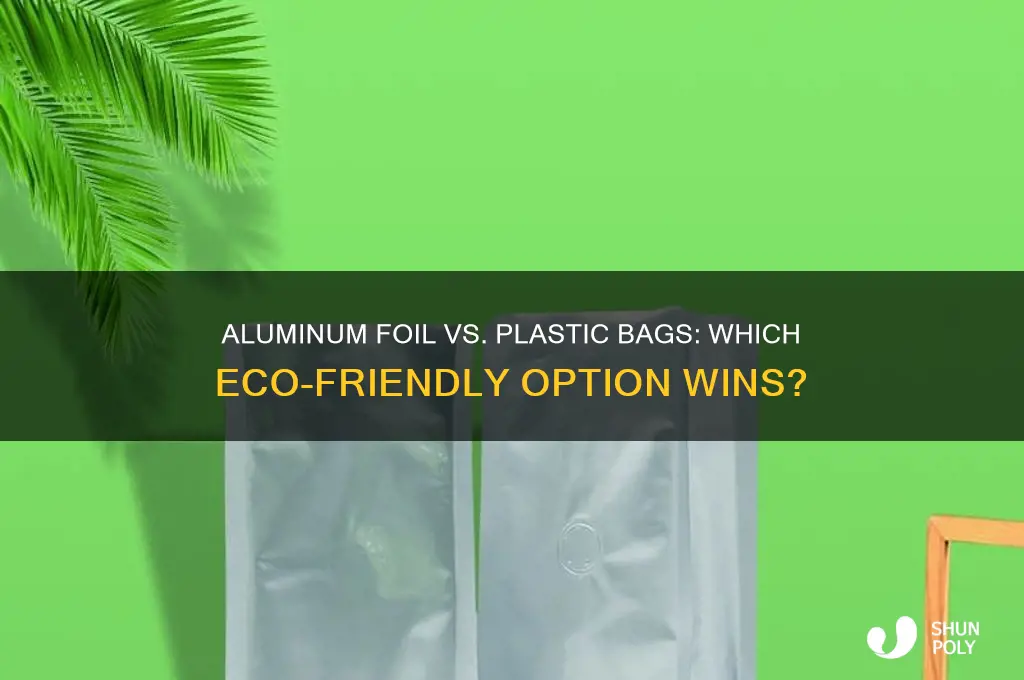 is aluminum foil better than plastic bags