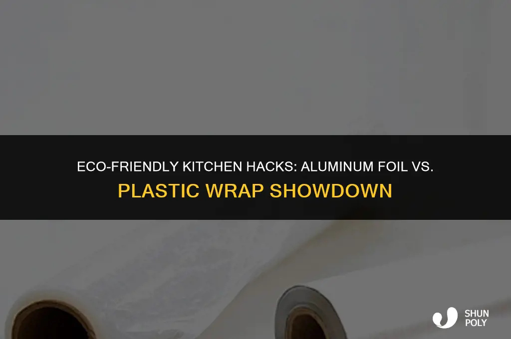 is aluminum foil better than plastic wrap