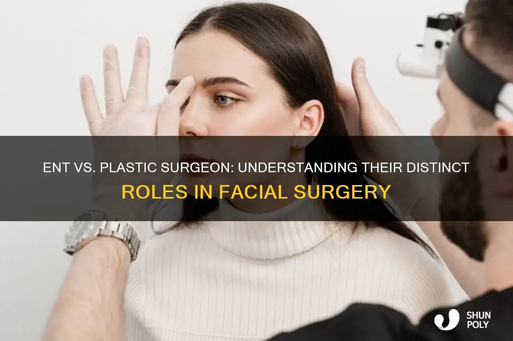 is an ent a plastic surgeon