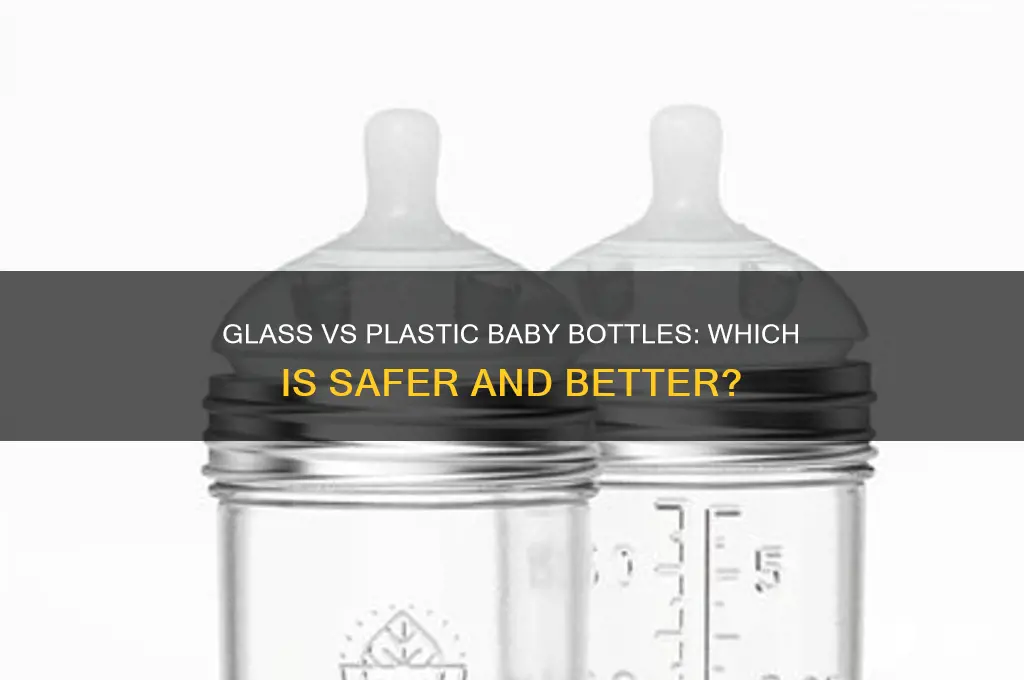 is baby bottle glass vs plastic