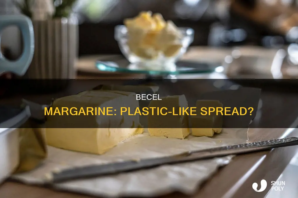 is becel margarine close to plastic