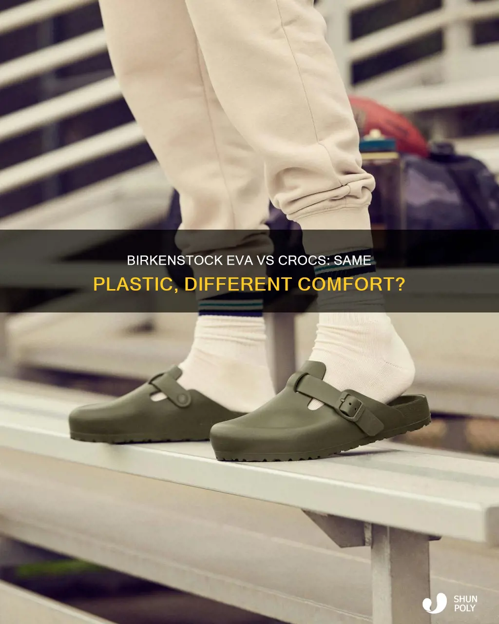 is birkenstock eva same plastic as crocs