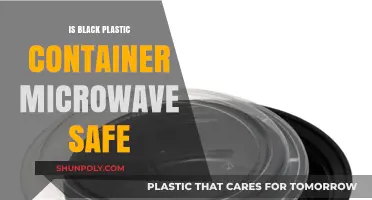 Black Plastic Containers: Safe to Microwave?