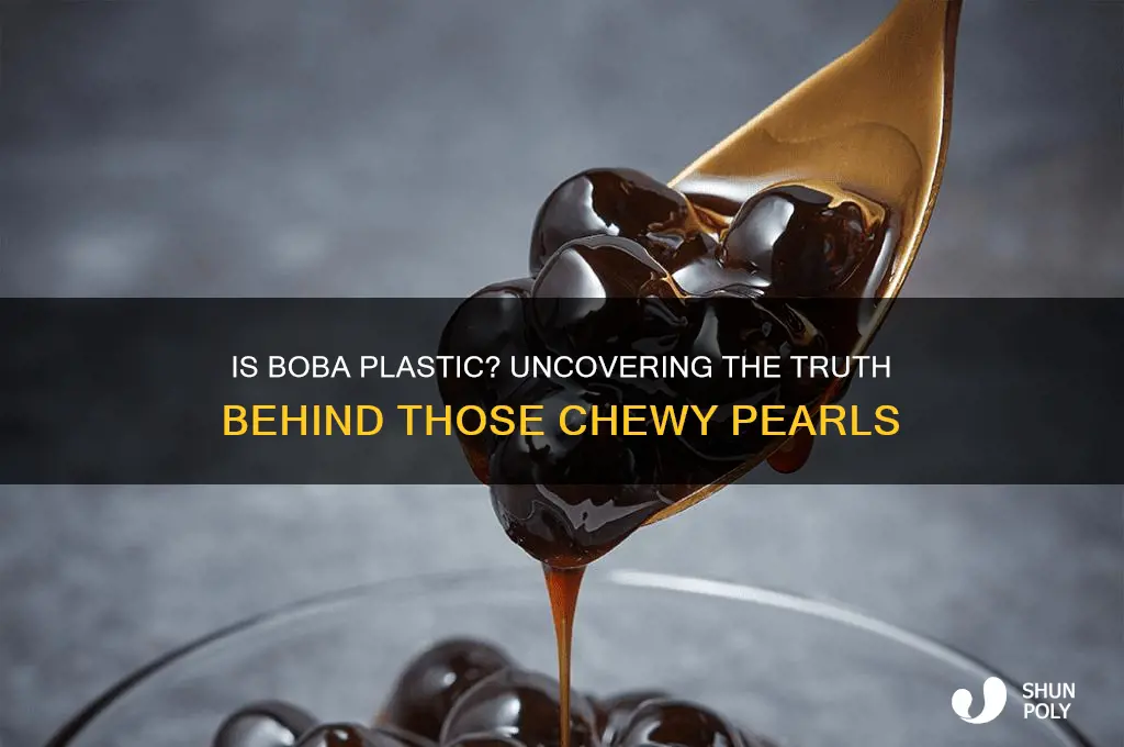 is boba made of plastic