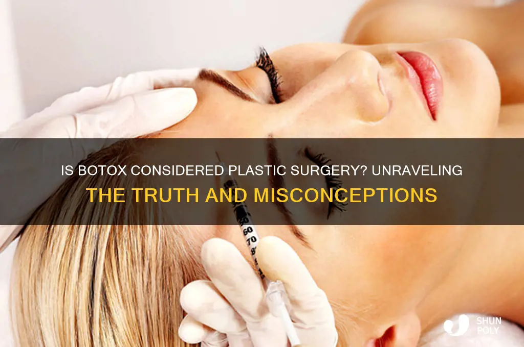 is botox plastic surgery