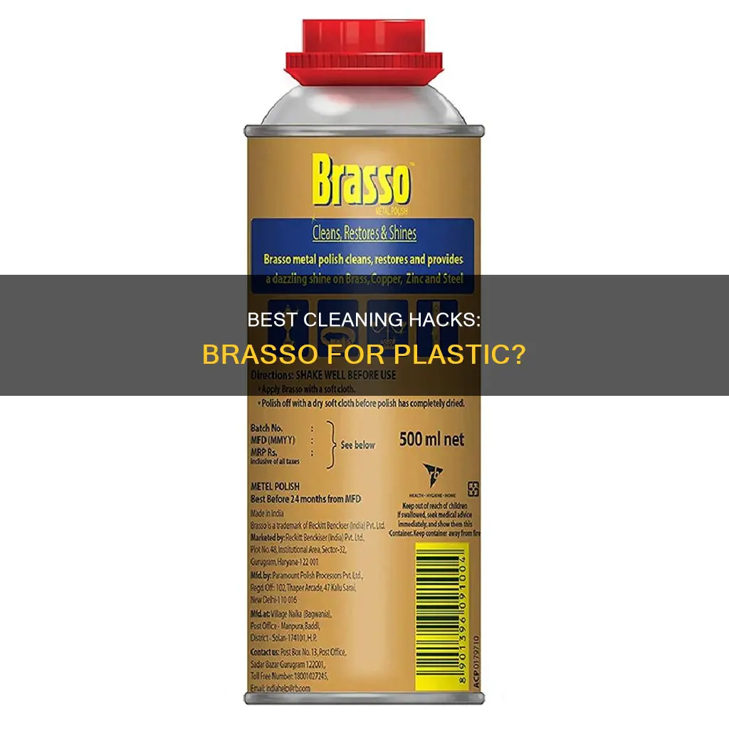 is brasso good for cleaning plastic