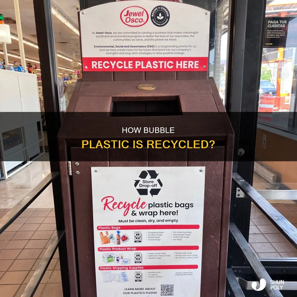 is bubble plastic recyclable
