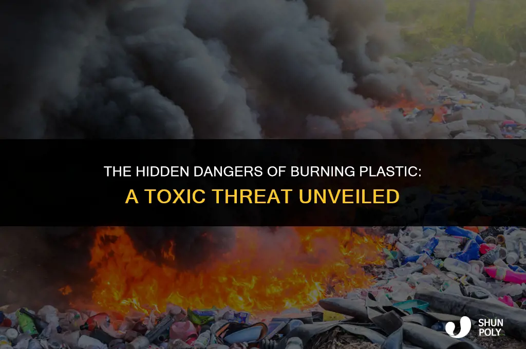is burning plastic harmful