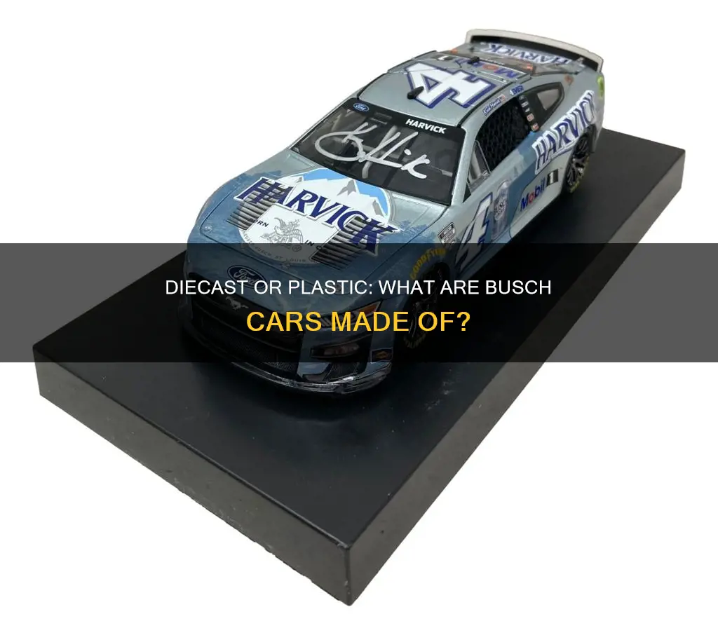 is busche cars diecast or plastic