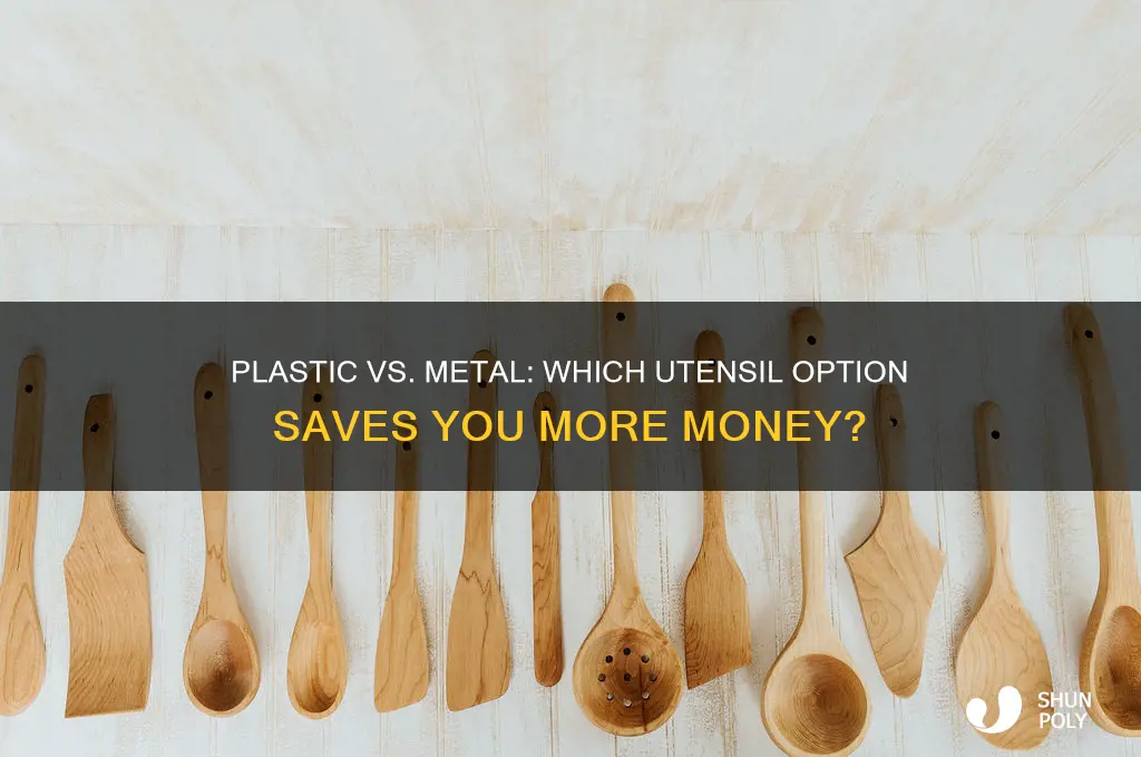 is buyting plastic utensils cheaper than getting metal forks
