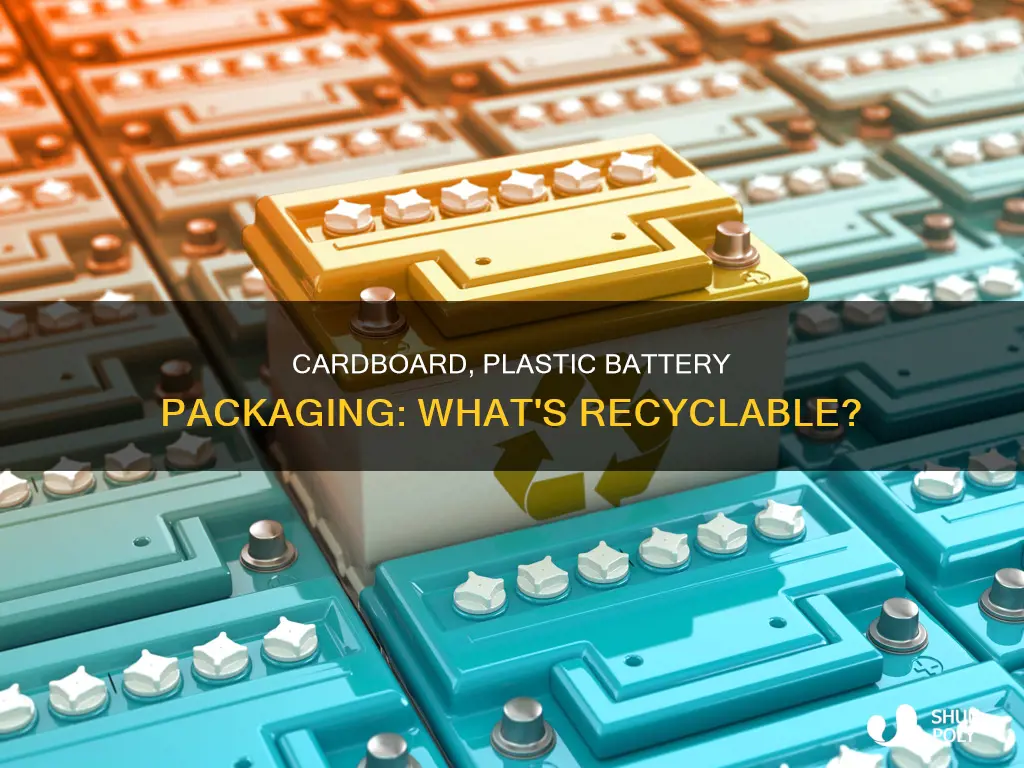 is cardbiard and plastic battery oackaging recyclable