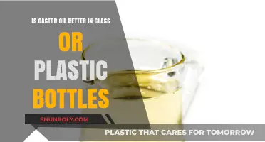 Glass vs. Plastic: Which Bottle Preserves Castor Oil Best?