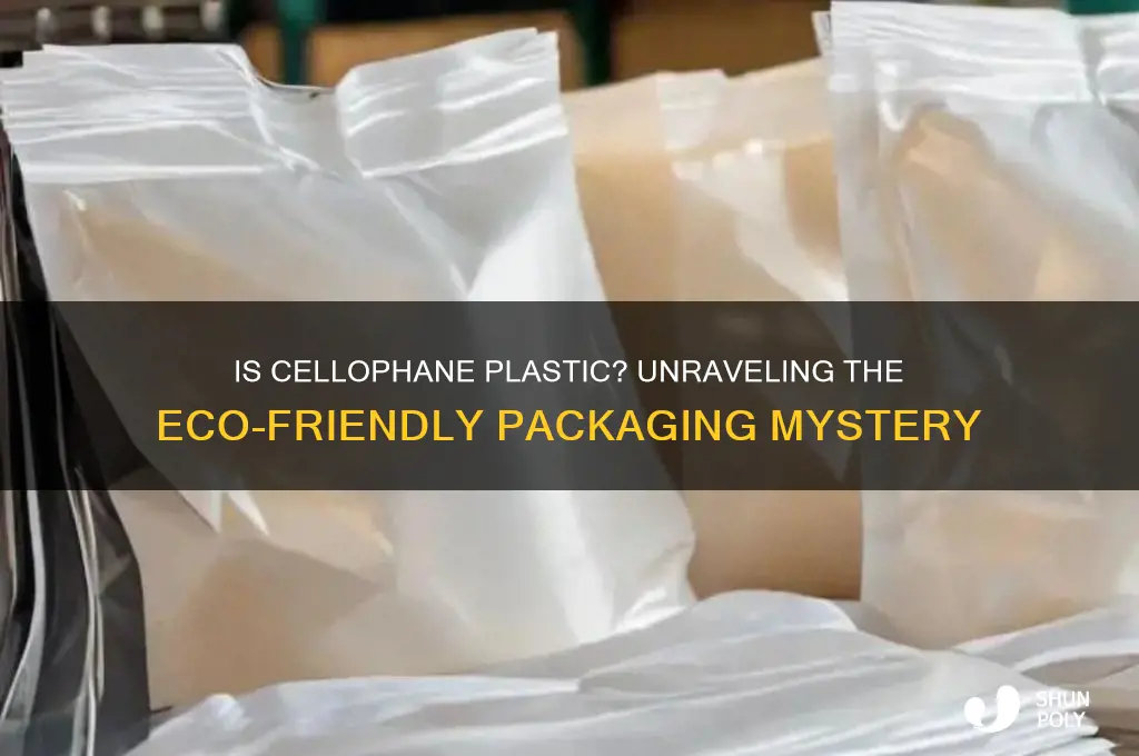 is cellophane made of plastic