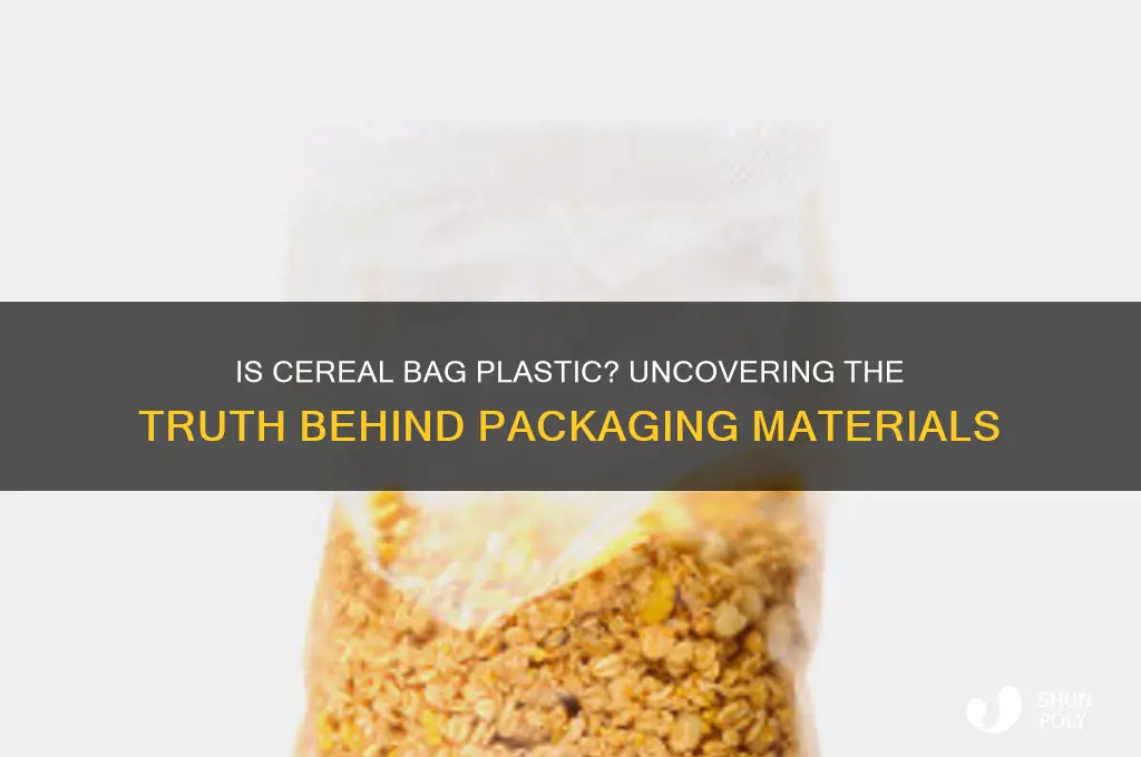 is cereal bag plastic