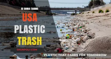 China's Plastic Trash Import from the US