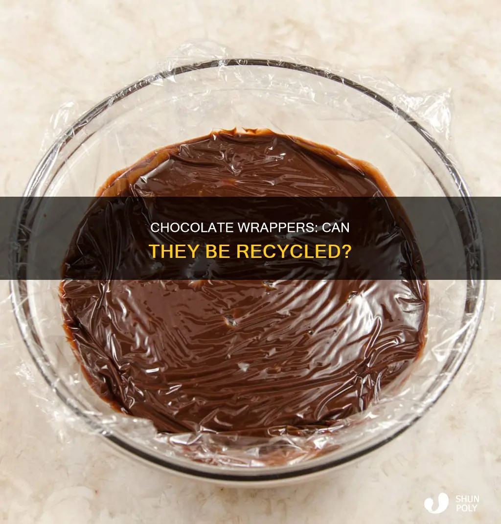 is chocolate plastic wrap recyclable