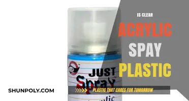 Is Clear Acrylic Spray Paint a Plastic Coating Alternative?