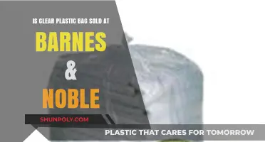 Are Clear Plastic Bags Available for Purchase at Barnes & Noble?
