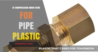 Best Pipe Fix: Compression Unions for Plastic Pipes