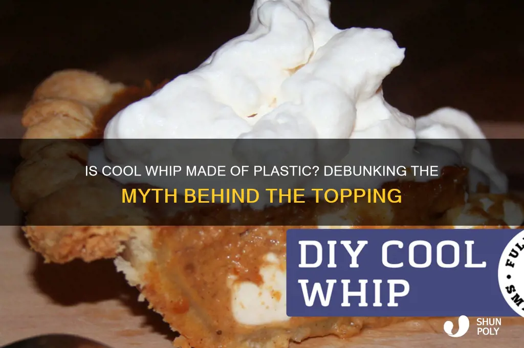 is cool whip made of plastic