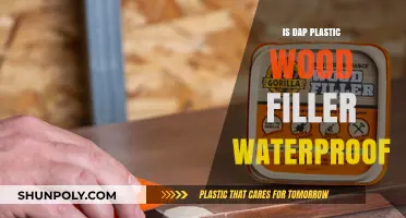 Plastic Wood Filler: Waterproof or Not?