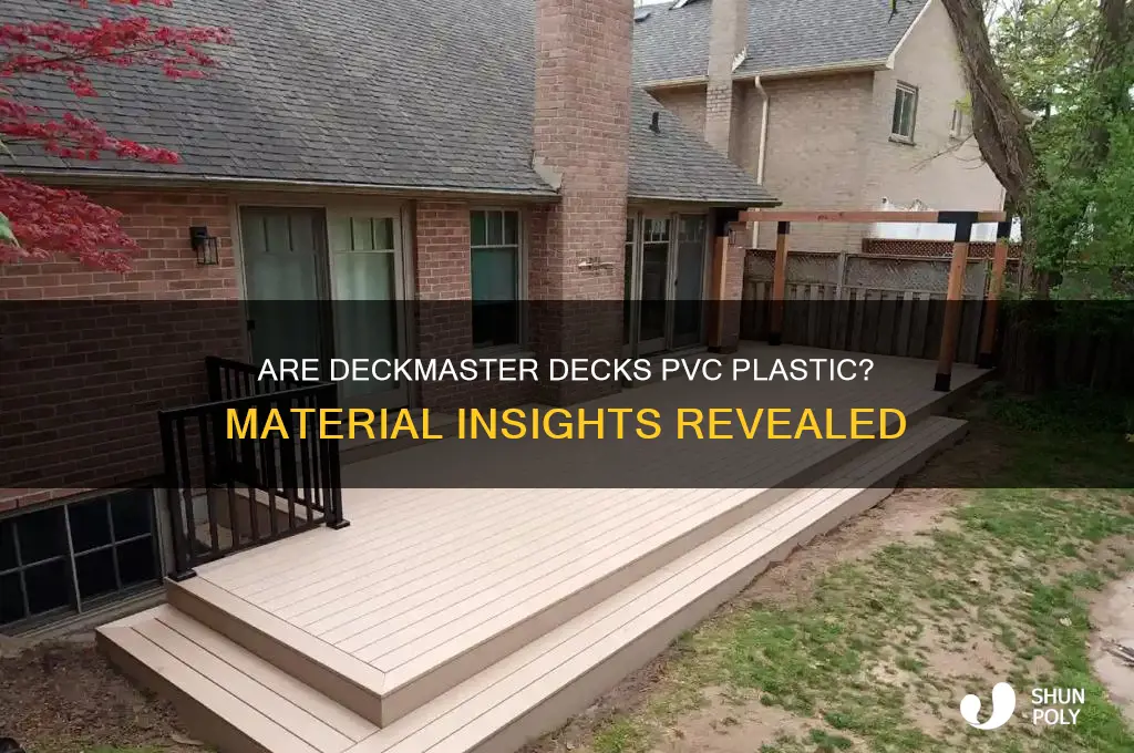 is deckmaster decks made of pvc plastic