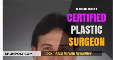 Is Dr. Eric Seiger a Certified Plastic Surgeon? Facts Revealed