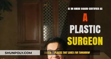 Is Dr. Nikko Board Certified? Uncovering His Plastic Surgery Credentials