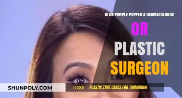 Dr. Pimple Popper: Dermatologist or Plastic Surgeon? Unraveling Her Expertise