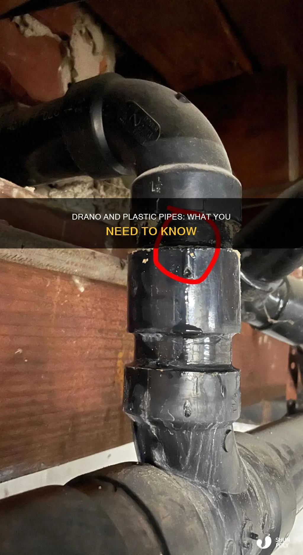 is drano ok for plastic pipes