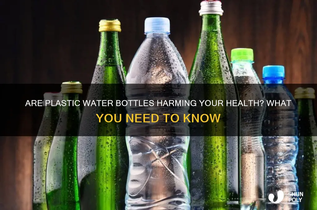 is drinking from plastic water bottles unhealthy