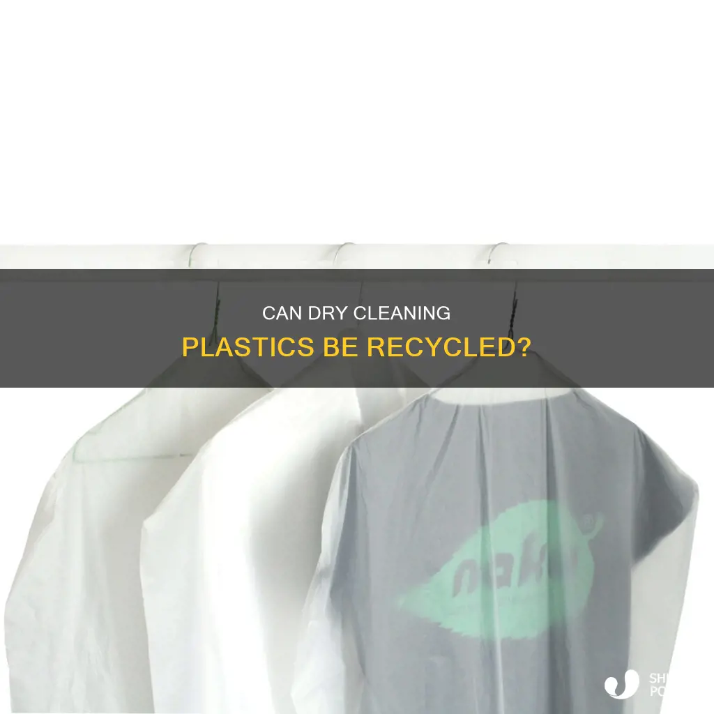 is dry cleaning plastic recyclable
