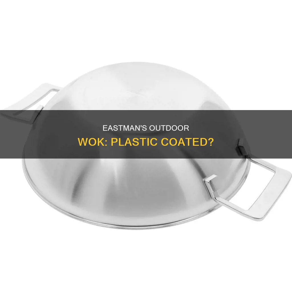 is eastmans outdoor wok coated with plastic