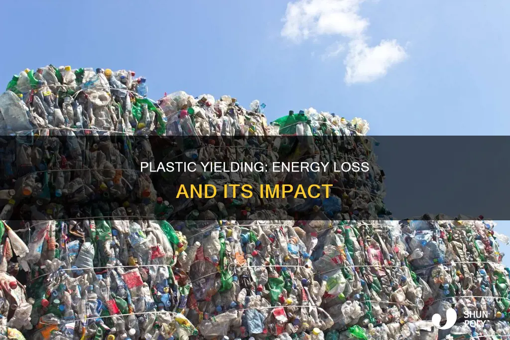 is energy lost from plastic yielding