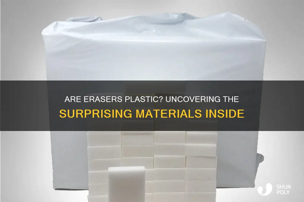 is eraser made of plastics