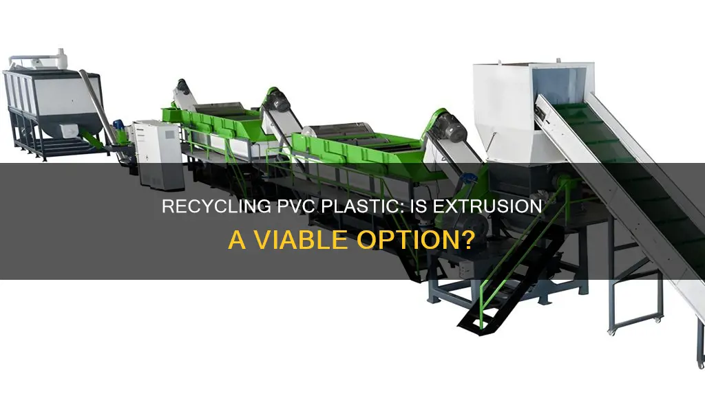 is extruded pvc plastic recyclable