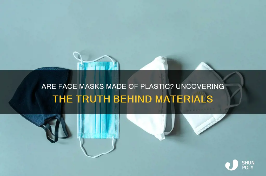 is face mask made of plastic