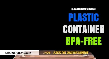 Farberware Bullet Containers: Safe Plastic?